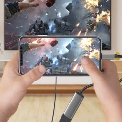 Adaptador USB Type-C para HDMI - USB 3.1 USB-C para HDMI - conversor - para laptops / smartphones