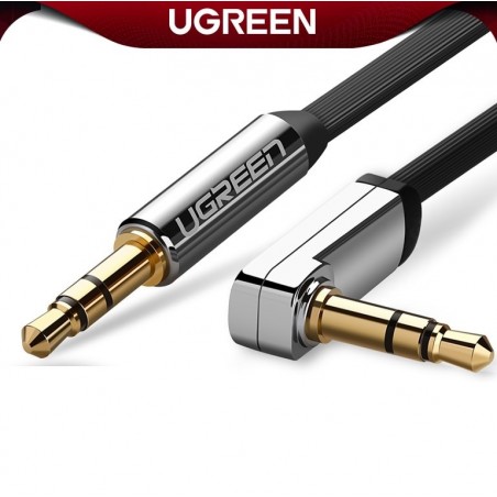 Cabo de áudio AUX Ugreen - conector 3,5 mm - 0,5 m - 1 m - 1,5 m - 2 m - 3 m - 5 m