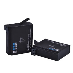 Bateria 1680mAh AHDBT- 401 - para câmera de ação GoPro Hero 4 - 4 peças