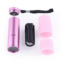 Mini secador de unhas - lanterna - LED - UV - lâmpada de cura em gel