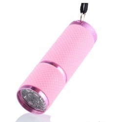 Mini secador de unhas - lanterna - LED - UV - lâmpada de cura em gel