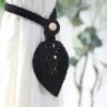 Curtain tieback - bohemian braided with tassel leafCurtains