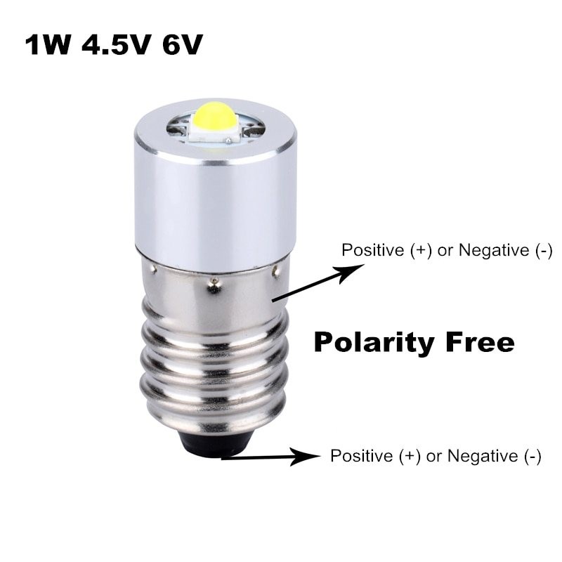 E10 - Lâmpada de lanterna LED