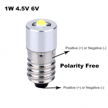 E10 - Lâmpada de lanterna LED
