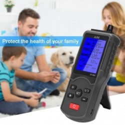 Testador de dióxido de carbono/detector de CO2/monitor de qualidade do ar - medição de temperatura/umidade - testador multifunci