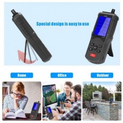 Testador de dióxido de carbono/detector de CO2/monitor de qualidade do ar - medição de temperatura/umidade - testador multifunci