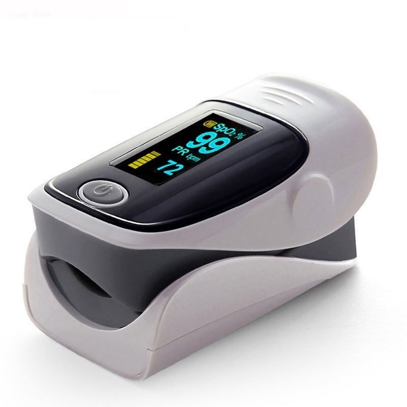 Oxímetro - monitor de frequência cardíaca - ponta do dedo - tela OLED de 1,1" SPO2