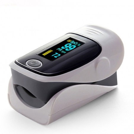 Oxímetro - monitor de frequência cardíaca - ponta do dedo - tela OLED de 1,1" SPO2