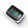 Oxímetro - monitor de frequência cardíaca - ponta do dedo - tela OLED de 1,1" SPO2