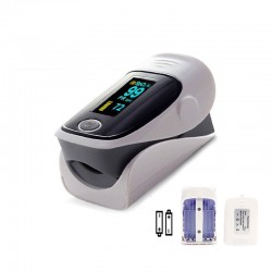 Oxímetro - monitor de frequência cardíaca - ponta do dedo - tela OLED de 1,1" SPO2