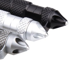 Caneta tática de autodefesa - ferramenta de emergência - universal - alumínio