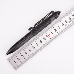 Caneta tática de autodefesa - ferramenta de emergência - universal - alumínio