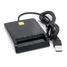 UTHAI - Leitor de cartão inteligente - para cartão bancário / SIM / IC / ID / EMV / SD / TF / MMC / USB - ISO / Windows / Linux