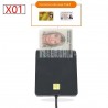UTHAI - Leitor de cartão inteligente - para cartão bancário / SIM / IC / ID / EMV / SD / TF / MMC / USB - ISO / Windows / Linux