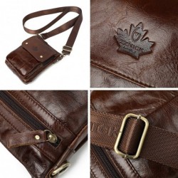 Bolsa de ombro luxuosa - design de aba - couro genuíno