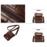 Luxurious shoulder bag - flap design - genuine leatherBags