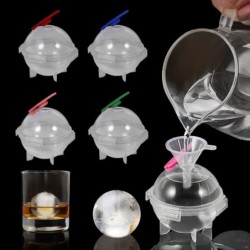 Molde plástico para cubos de gelo - bola redonda - 5cm