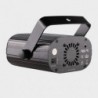 Mini luz de palco - projetor laser - com controle remoto - RGB - LED - 96 padrões