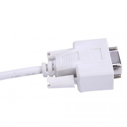 VGA SVGA - 1 to 2 monitors - male to 2 dual female Y - 15 pin - adapter - splitter cableCables