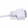 VGA SVGA - 1 to 2 monitors - male to 2 dual female Y - 15 pin - adapter - splitter cableCables