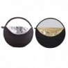 Refletor fotográfico 5 em 1 - disco redondo dobrável - com bolsa - 60cm