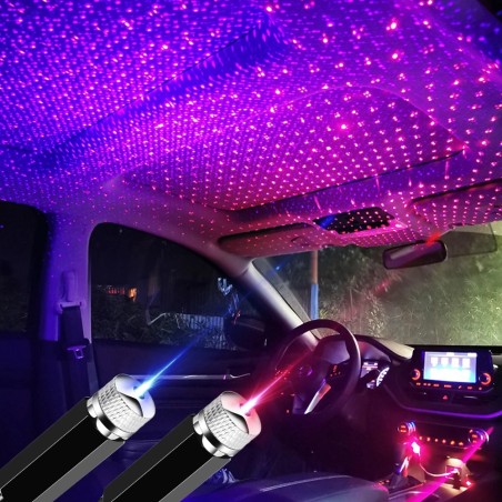 Car interior light projector - starry sky - LED - USB cableStyling parts