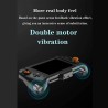 Punho portátil - vibração de motor duplo - giroscópio de 6 eixos - Joycon - para controlador de gamepad Nintendo Switch