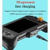 Punho portátil - vibração de motor duplo - giroscópio de 6 eixos - Joycon - para controlador de gamepad Nintendo Switch