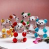 Colorful crystal bear - figurine - miniatureStatues & Sculptures