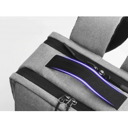 Bolsa moderna para laptop - mochila - com porta de carregamento USB - à prova d'água
