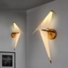 LED wall lamp - origami paper bird designWall lights