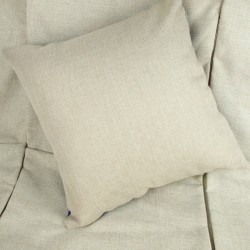 Fronha decorativa de algodão - estampa âncora / leme - 45 * 45cm