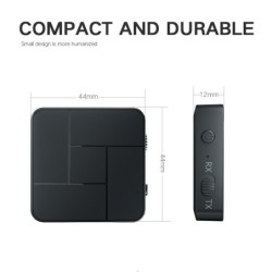 Audio receiver - transmitter - Bluetooth - 3.5mm AUX jack - RCA - USB - wireless adapter with micAudio