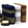 Luxurious bath / beach towel - Turkish embroidery - cottonTextile
