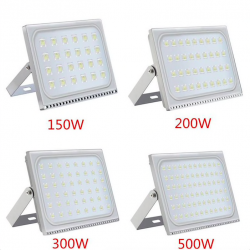 Holofote LED - refletor - ultrafino - à prova d'água IP65 - 150W - 200W - 500W - 110V / 220V
