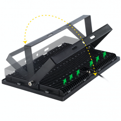 Holofote LED - refletor - ultrafino - à prova d'água IP65 - 150W - 200W - 500W - 110V / 220V