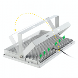 Holofote LED - refletor - ultrafino - à prova d'água IP65 - 150W - 200W - 500W - 110V / 220V