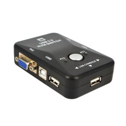 KVM switcher - splitter - 2 port - USB 2.0 - 1920*1440 VGA SVGACables