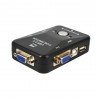 KVM switcher - splitter - 2 port - USB 2.0 - 1920*1440 VGA SVGACables