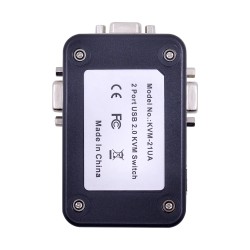 KVM switcher - splitter - 2 port - USB 2.0 - 1920*1440 VGA SVGACables