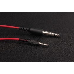 Fones de ouvido profissionais para estúdio de DJ - fone de ouvido estéreo com fio - com microfone