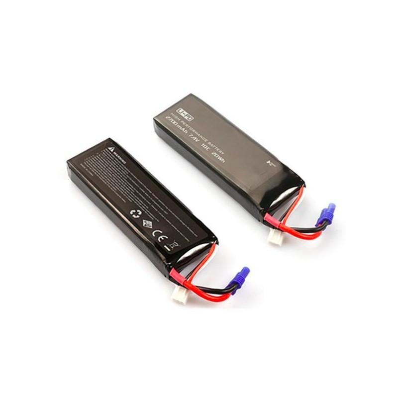 Bateria Hubsan H501S X4 - 7,4V 2700 mAh - 10C H501S-14 - 2 peças