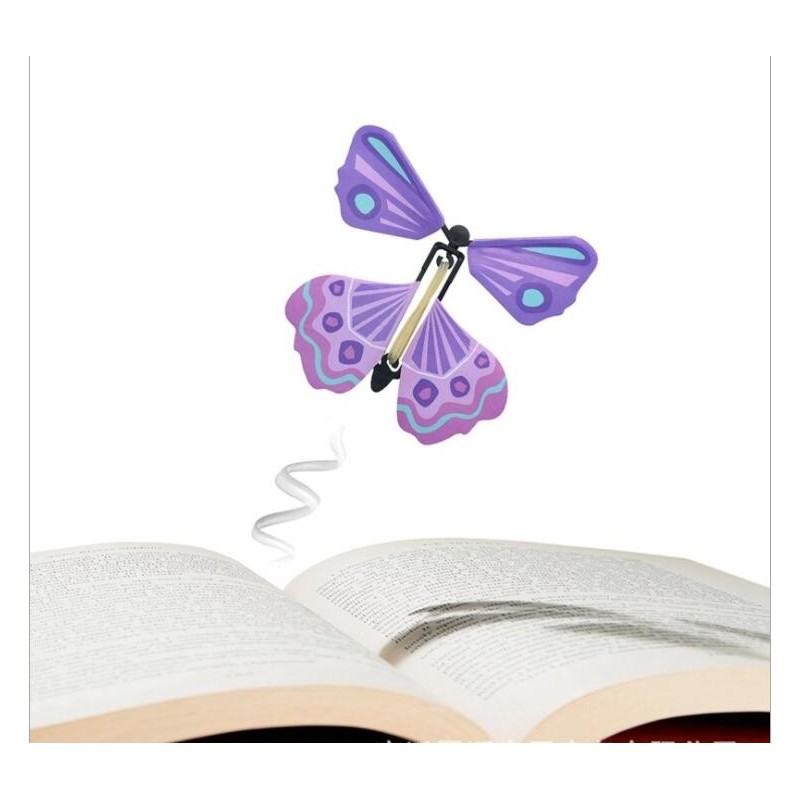 Borboleta voadora - truque de mágica - brinquedo