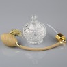 Frasco de perfume de vidro - com atomizador vintage - spray de bomba - 80 ml -