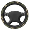 Capa antiderrapante para volante de carro - estampa camuflada