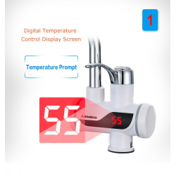 Faucet with electric instant hot water heaterKitchen faucets