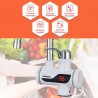 Faucet with electric instant hot water heaterKitchen faucets