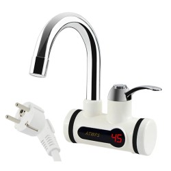 Faucet with electric instant hot water heaterKitchen faucets