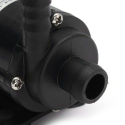 Mini bomba de água sem escovas - motor submersível - 800L/H 5m - 12V / 24V