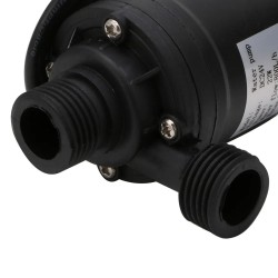 Mini bomba de água sem escovas - motor submersível - 800L/H 5m - 12V / 24V